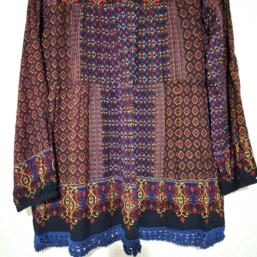 Love Kyla Vibrant..bohemian Gipsy Geometric Fabric..SIZE:M - Picture 9 of 12